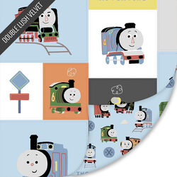 Thomas and Friends Sodor Railway Double Lush Velvet