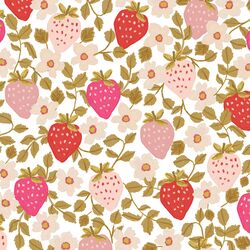 Large Berry Vines in Strawberry
