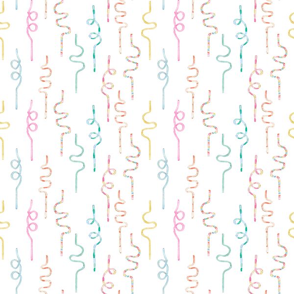 Twisty Straws in Picnic