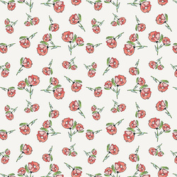 Lively Rosebuds in Crystal