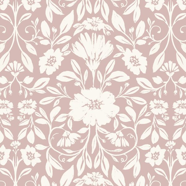 Fleury Tile in Dusty Rose Pink