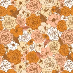 Bouquet of Roses in Golden Hour