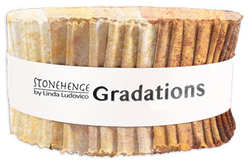 Stonehenge Gradations 2.5" Strip Roll in Canyon
