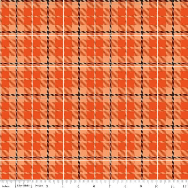 Plaid in Orange