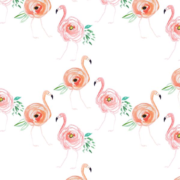Small Birds of a Feather in Flamingo