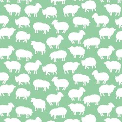 Sheep Silhouette in Sprout