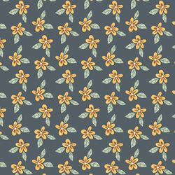 Tropical Floral in Deep Sea
