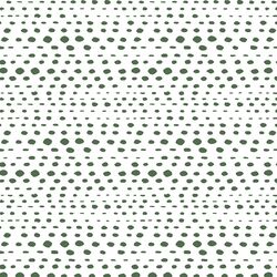 Little Skipping Stones in Kale on White