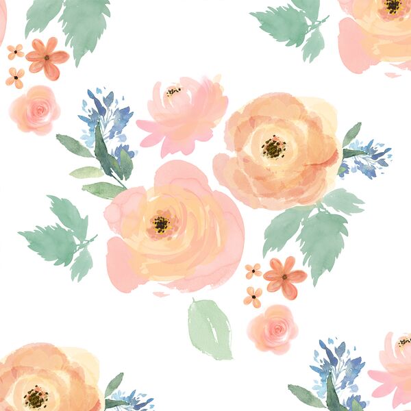 Garden Bouquet in White