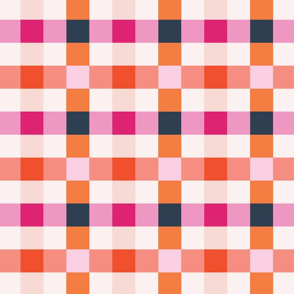 Large Plaid in Sugar Rush