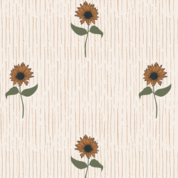 Golden Blooms in Bone