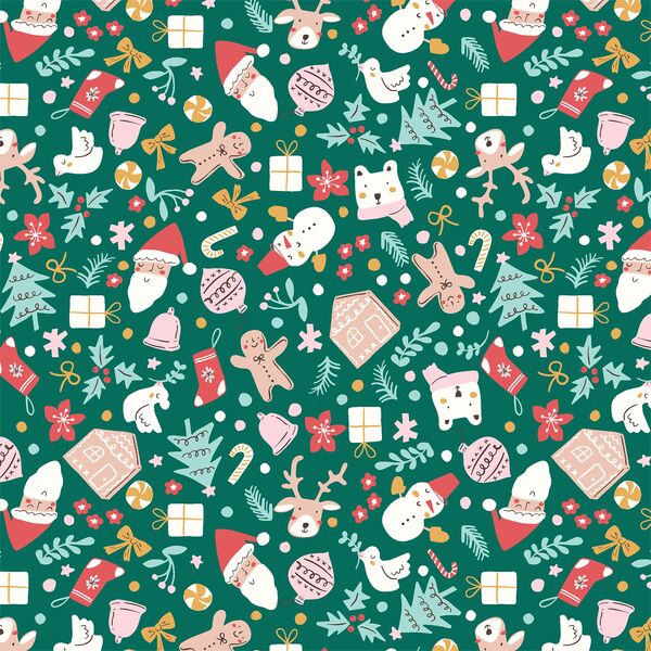 Merry Moments in Pine Green