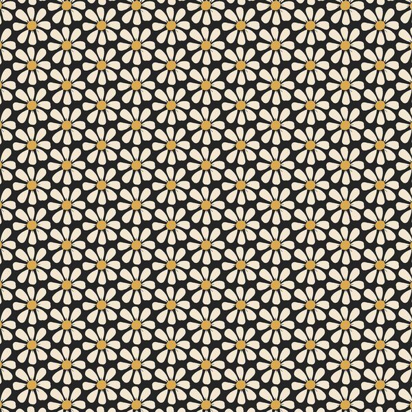 Groovy Daisy in Black