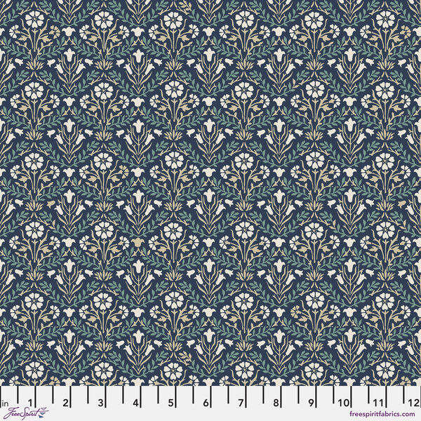 Bellflowers in Navy