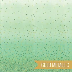 Ombre Confetti Metallic in Mint