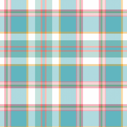 Spring Plaid in Puddle