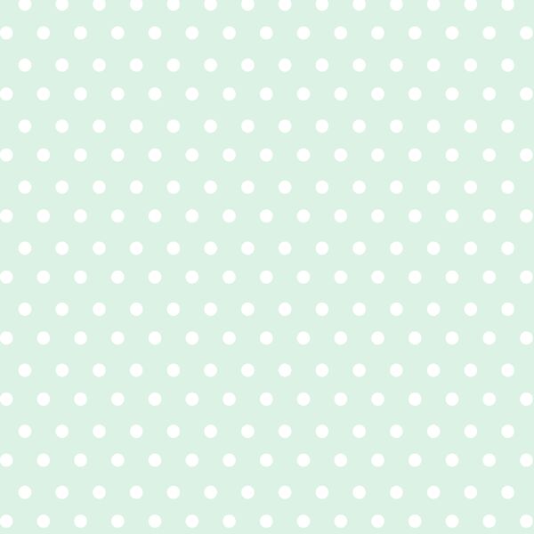 Spring Dot in Mist Green