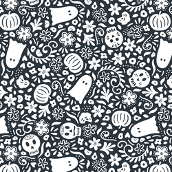 Large Ghostly Gardens in Shadow