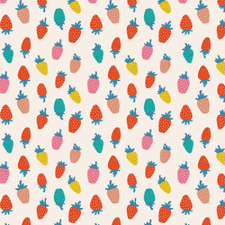 Very Berry Strawberries in Rainbow