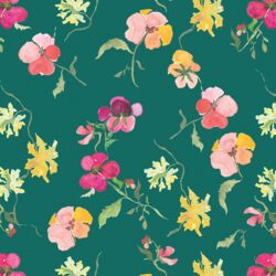 Annuals in Verdant Green