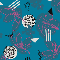 Dreamscape in Teal