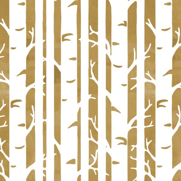 Birches in Marigold