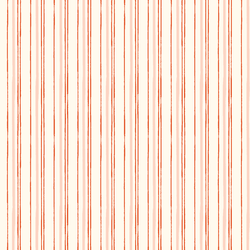 Sweet Peppermint Stripe in Jolly Red and Sweet Pink