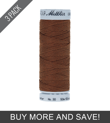 Hazelnut (9146-0281) - Cordonnet 30wt Polyester - 55 Yards (3 Pack)