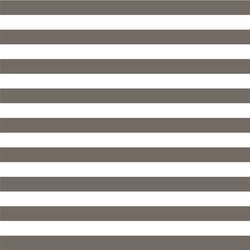 Horizontal Candy Stripe in Stone