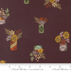 Flower Jars in Merlot