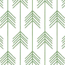 Vanes in Pistachio on White