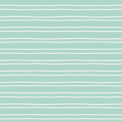 Spooky Stripe in Mint