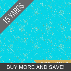 Clusters in Breeze Metallic - 15 Yard Bolt