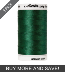 Bright Green (2596-5324) - Poly Sheen - 875 Yards (3 Pack)