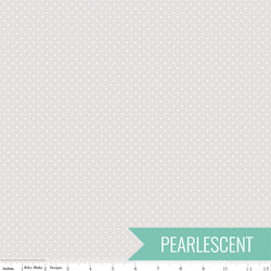 Polka Dot in White Pearl
