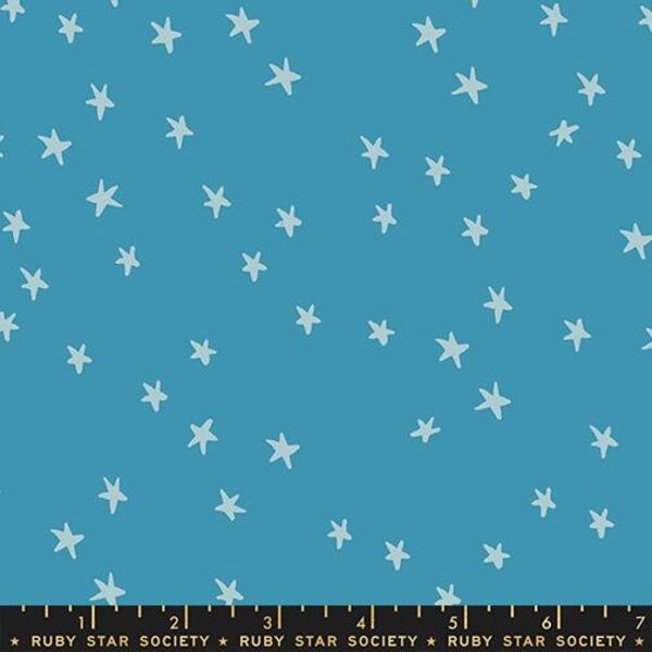 Starry in Vintage Blue