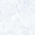 Paperie in Periwinkle Garden on White
