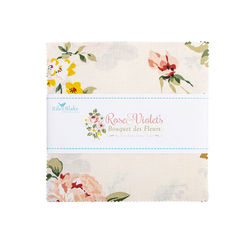 Rose & Violet's Bouquet des Fleurs 5" Square Pack