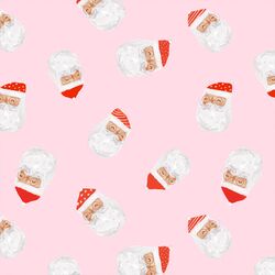 Santa in Merry Pink