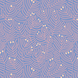 Vines in Periwinkle