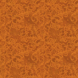 Scrolls in Dark Pumpkin