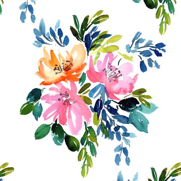 Large Tropical Bouquet in White