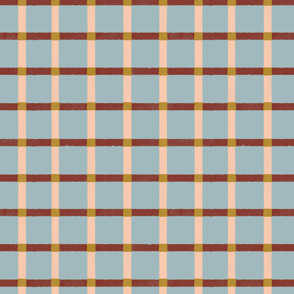 Plaid in Blue