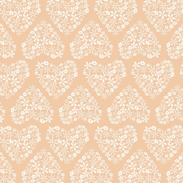 Hearts of Flower in Rosy