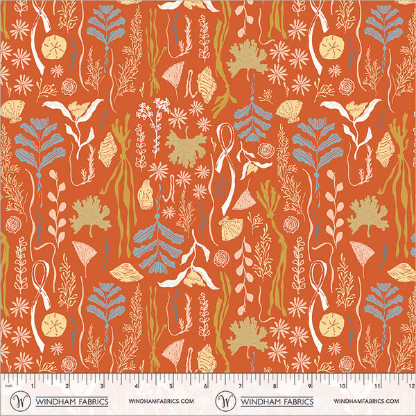 Tidelands in Coral Red