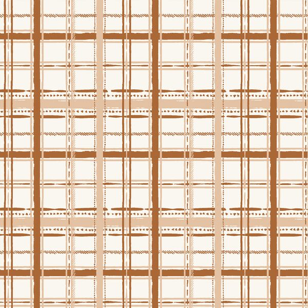 Plaid Magic in Gingerbread