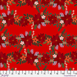 Christmas Lace in Red