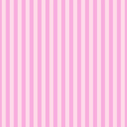 Little Umbrella Stripe in Bubble Gum