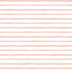 Artisan Stripe in Petal on White