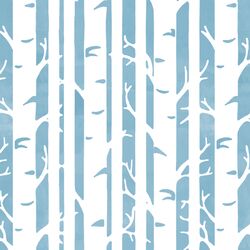 Birches in Breeze